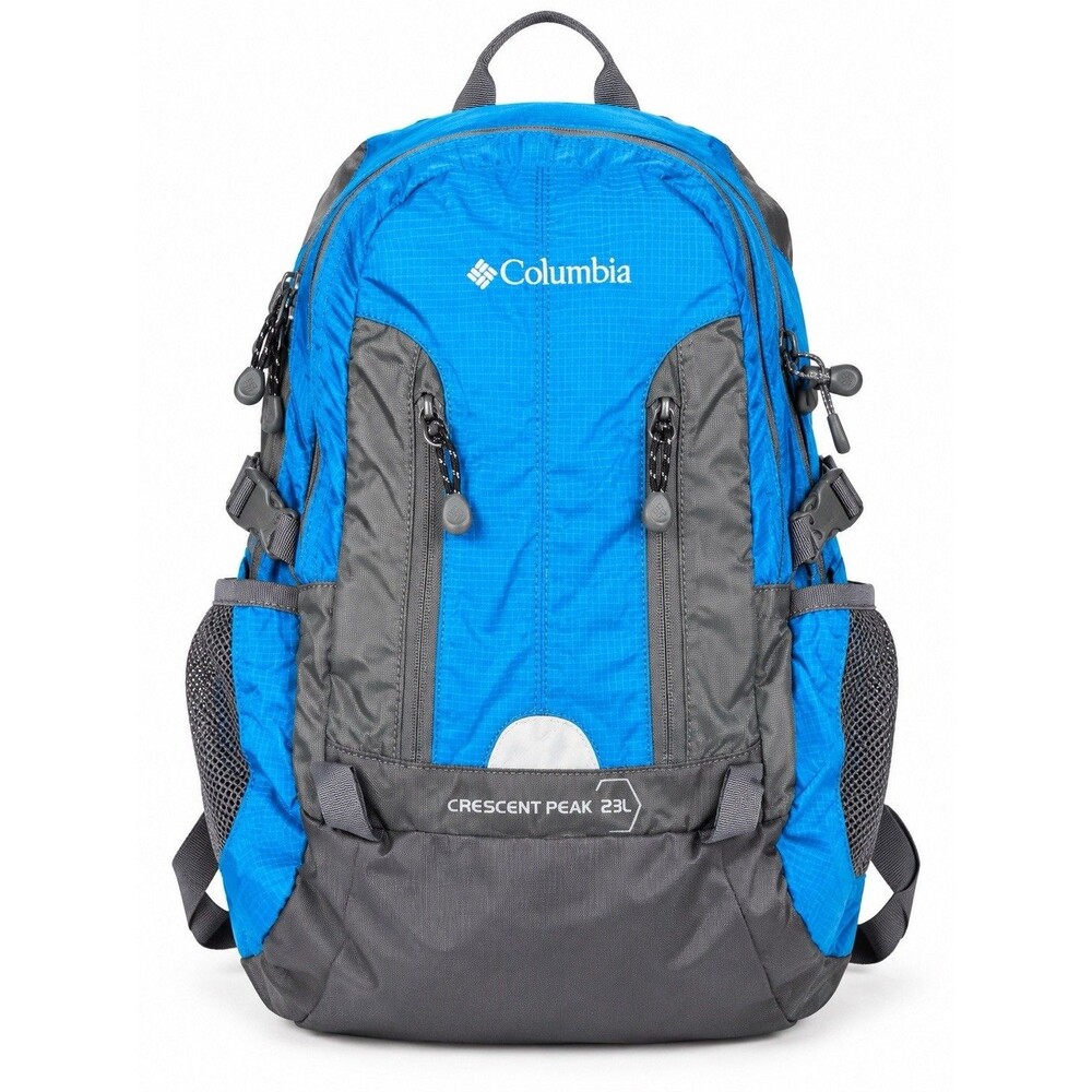 Columbia Crescent Peak 23L Blue Gray Hiking Backpack Backdraft Daypack